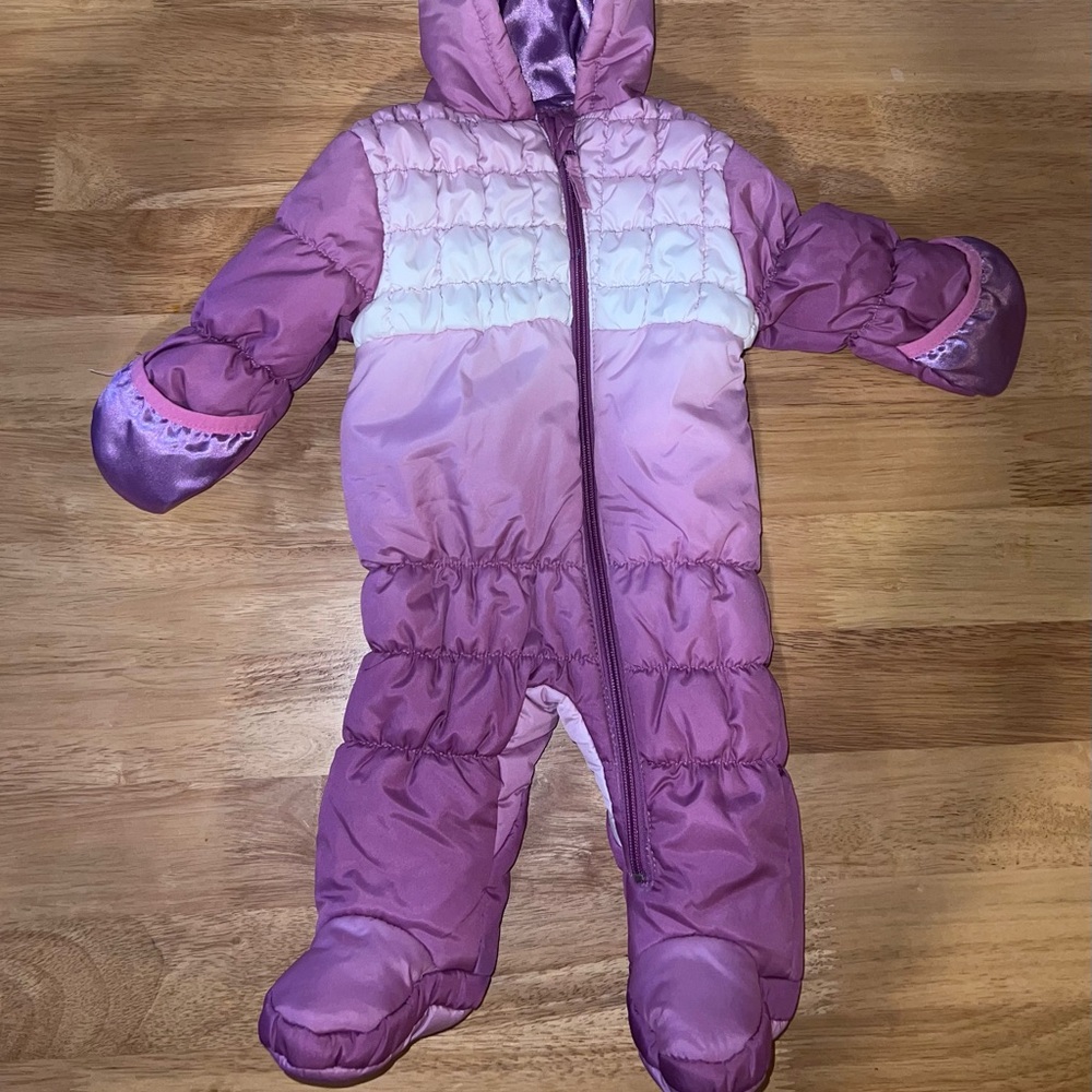 Charming Lilac and Pink Kids Bodysuit